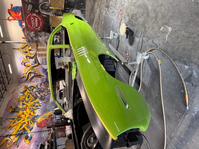 Cuda Paint Process